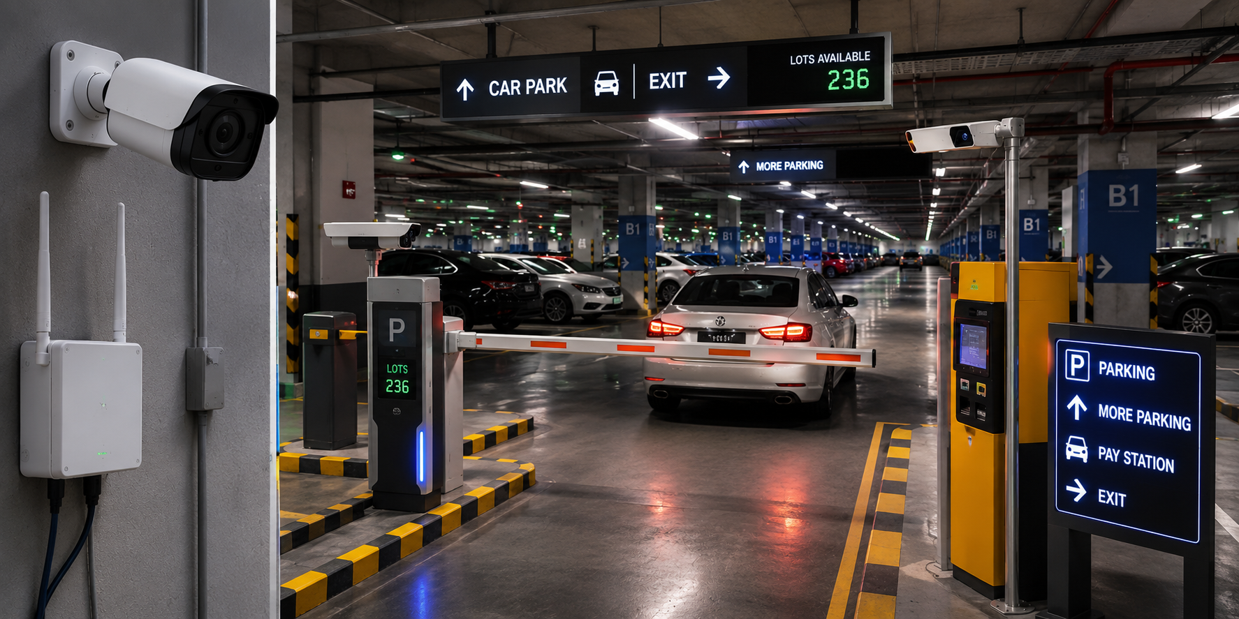 Efficient & Secure — Smart Parking Solutions