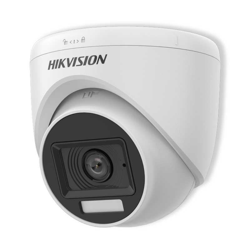 2MP Smart Hybrid Light Audio Fixed Turret Camera