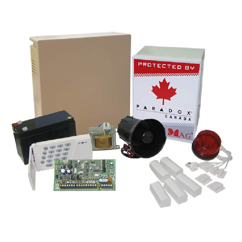 Paradox Spectra SP4000 4-Zone Hybrid Alarm System KitSummary